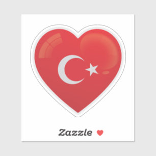 Turkiye  Love Flag