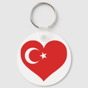 Turkiye Love Keychain