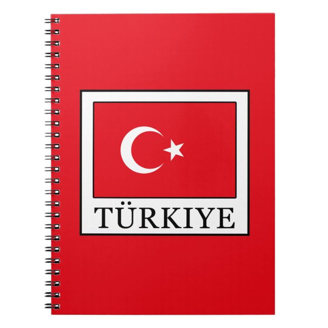 Türkiye Notebook (Front)