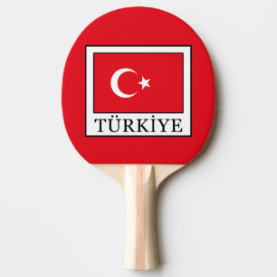 Türkiye Ping Pong Paddle
