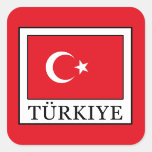 Türkiye Square Sticker