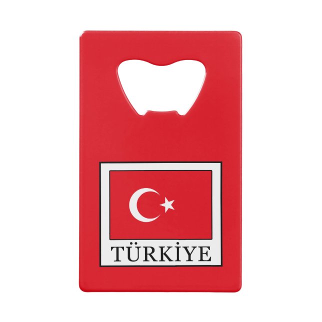 Türkiye Wallet Bottle Opener (Front)