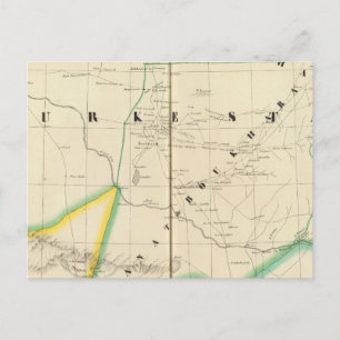 Turkmenistan Asia 54 Postcard