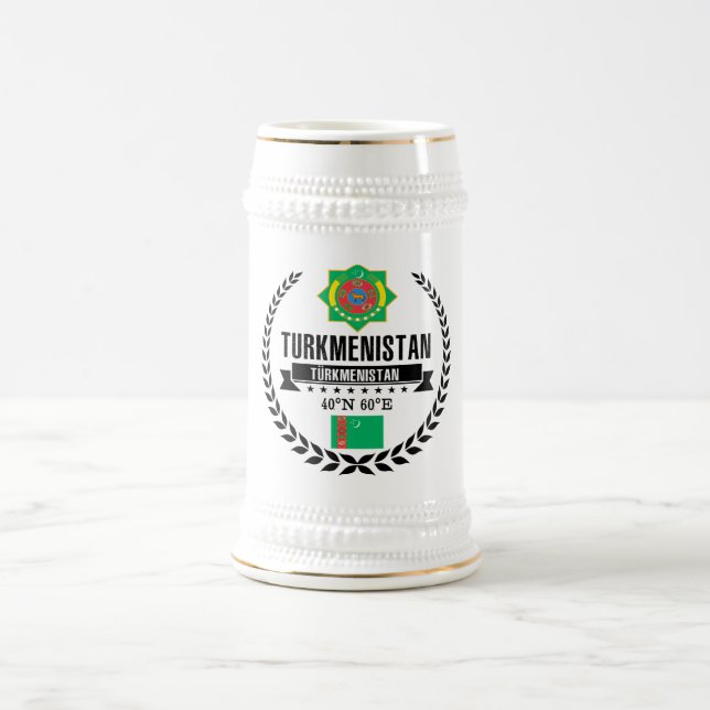 Turkmenistan Beer Stein (Center)