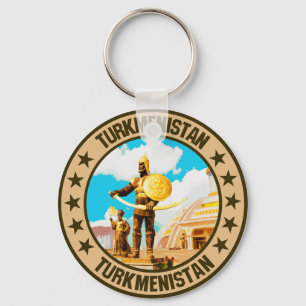 Turkmenistan                                       keychain