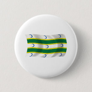 Turkmens Flag Button