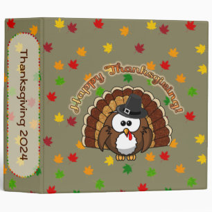 turkowl Thanksgiving binder