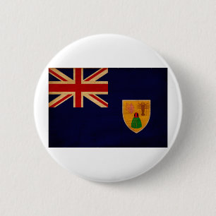 Turks and Caicos Flag Buttons