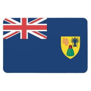 Turks and Caicos Flag Magnet
