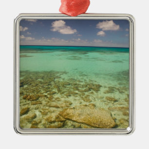 Turks and Caicos, Grand Turk Island, Cockburn 2 Metal Ornament
