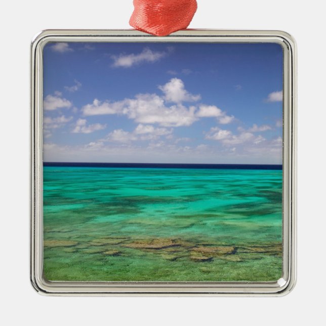 Turks and Caicos, Grand Turk Island, Cockburn 3 Metal Ornament (Front)