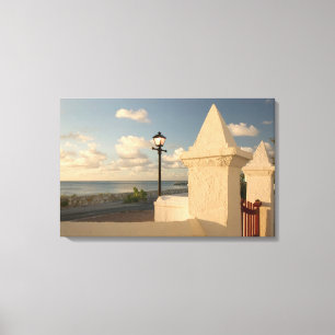 Turks and Caicos, Grand Turk Island, Cockburn Canvas Print