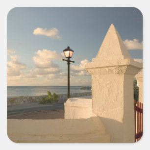 Turks and Caicos, Grand Turk Island, Cockburn Square Sticker