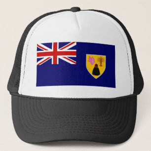 turks and caicos islands flag trucker hat