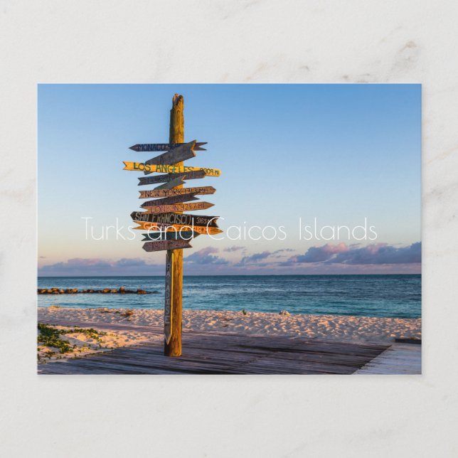 Turks and Caicos Islands Postcard (Front)