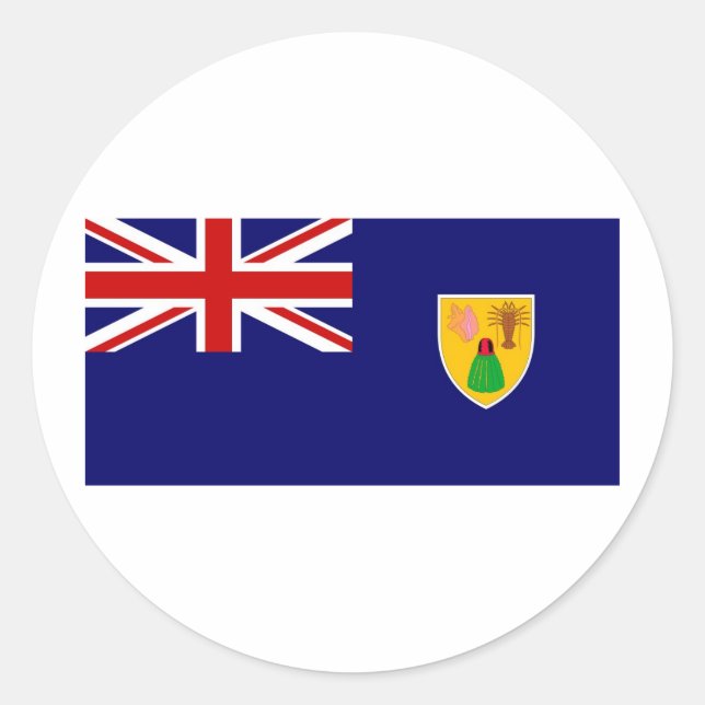 Turks and Caicos Islands Sticker (Front)