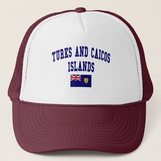 TURKS AND CAICOS ISLANDS TRUCKER HAT (Front)