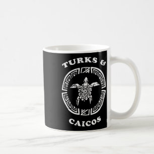 Turks And Caicos Retro Vintage Tril Turtle Vacatio Coffee Mug
