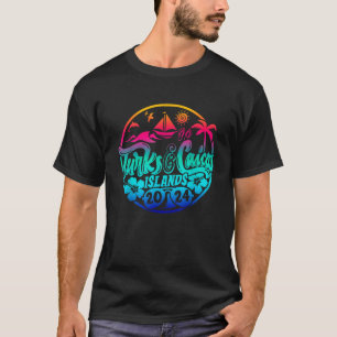 Turks Caicos 2024 Vacation Trip Matching Group T-Shirt