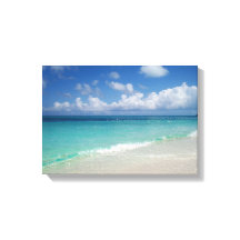 Turks & Caicos Beach Wrapped Canvas