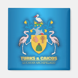 Turks & Caicos COA Magnet