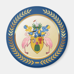 Turks & Caicos Coat Of Arms Magnet