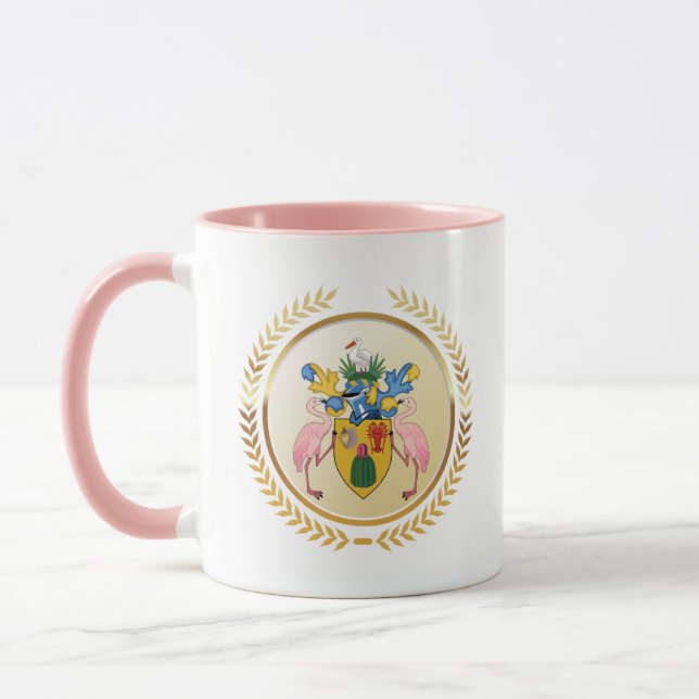Turks & Caicos Coat Of Arms Mug (Left)