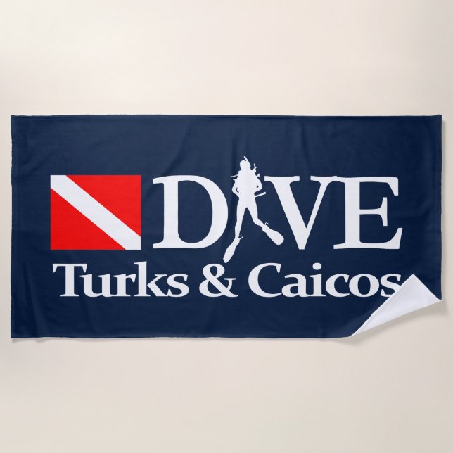 Turks & Caicos DV4 Beach Towel (Front)