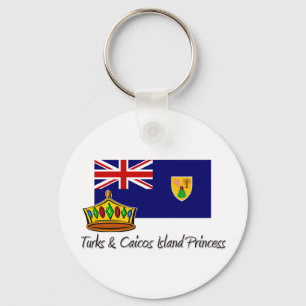 Turks & Caicos Islander Princess Keychain