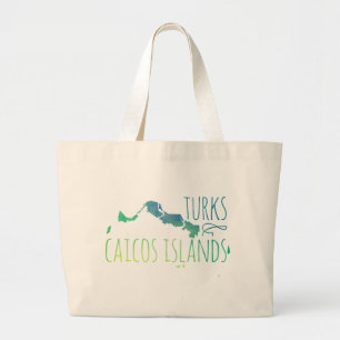 Turks & Caicos Large Tote Bag