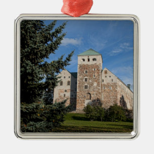 Turku, Finland, ancient Turun Linna Castle, a Metal Ornament