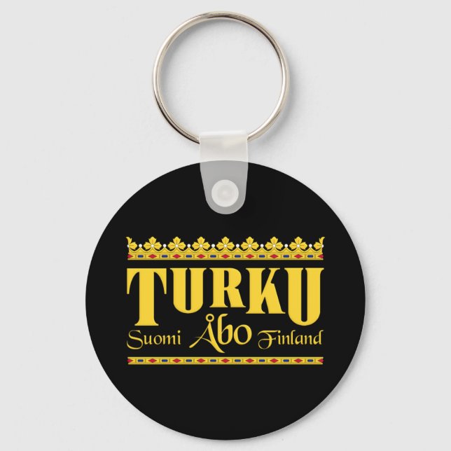 Turku Finland keychain (Front)