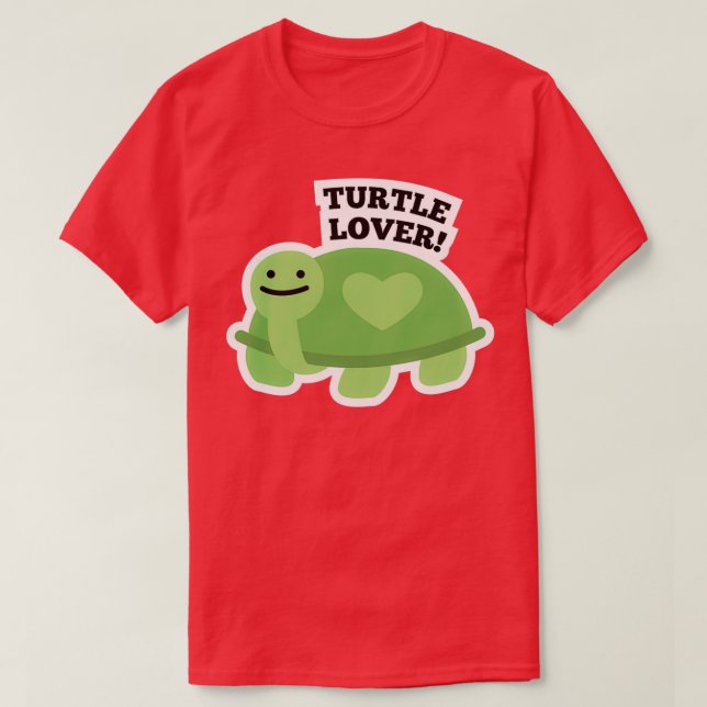 Turle Lover T-Shirt (Design Front)