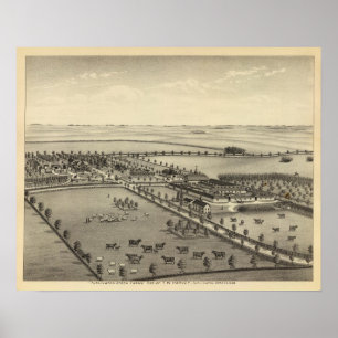 Turlington Farms, Nebraska Poster