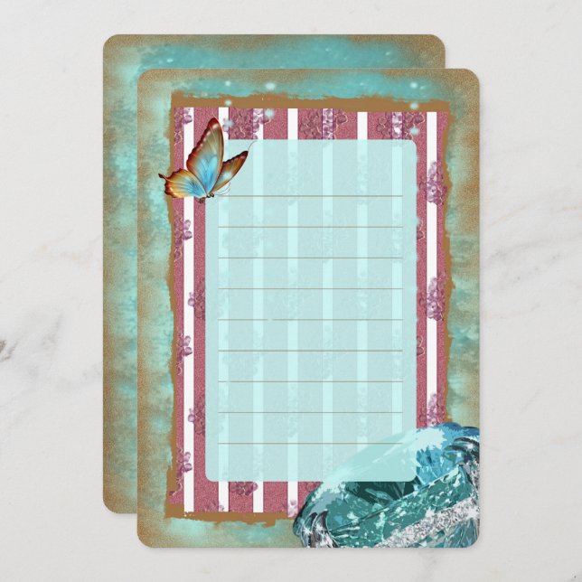 TURMALINE 2 ~ Business Card (Front/Back)