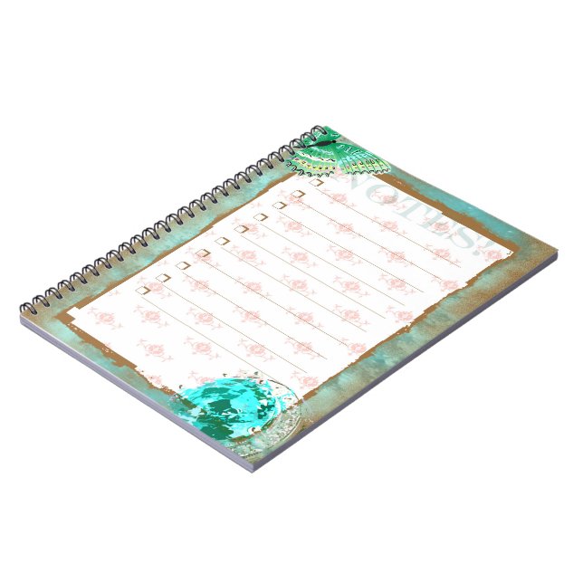 TURMALINE 4 ~ Carnet (Côté gauche)
