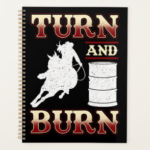 Turn and Burn Barrel Racing Planner