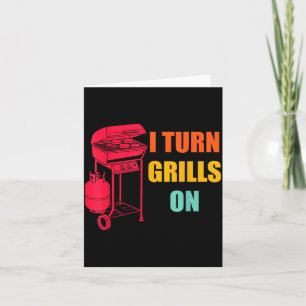 Turn Grills On Bbq Grilling Master Barbecue Card
