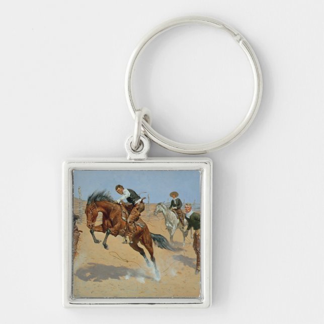 Turn Him Loose, Bill, c.1893 (oil on canvas) Keychain (Front)