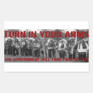 Turn in your arms... sticker