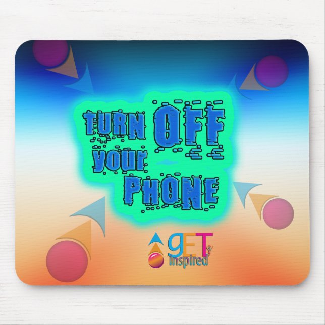 Turn off your phone mouse pad (Front)
