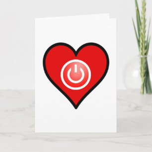 Turn On Holiday Card