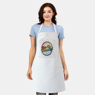 "Turn the Volume UP" A house wife in politics Apron