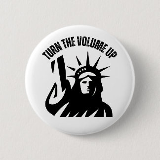 Turn The Volume Up New York Zohran Mamdani 2 Inch Round Button