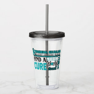 Turn the World Teal...TN Acrylic Tumbler