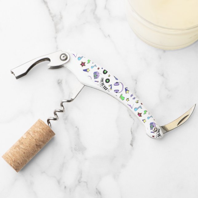 Turn Up the Music Corkscrew (Front)