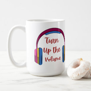 Turn Up the Volume on a  Coffee Mug