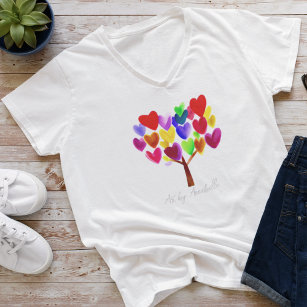 Turn Your Child's ArtWork/Drawing Into A Women's T-Shirt
