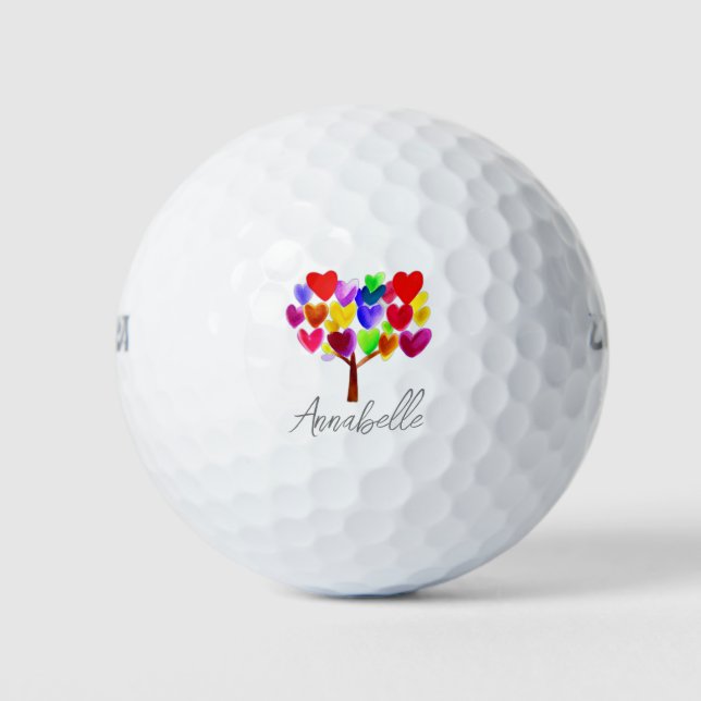 Turn Your Child's ArtWork or Drawing Into Golf Balls (Front)