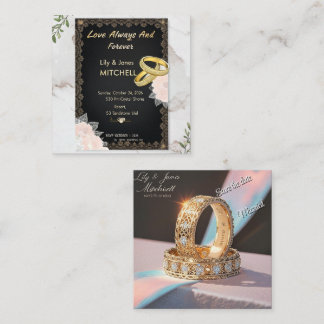 Turn Your Love Story Into Art Married Enclosure Card